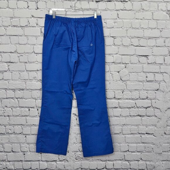 2/$20 WonderWink WonderWORK Royal Blue Scrub Pants Size M Medical Uniform - Picture 3 of 7